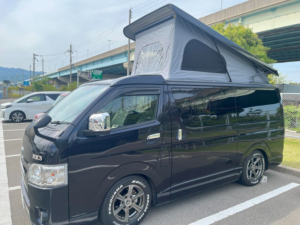 宮っ子キャンピングカーレンタルのキャンピングカー「フォックスエスパシオプラスアップ」