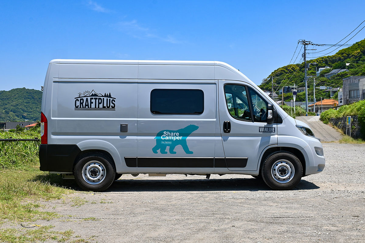 乗り降りしやすいフィアットデュカト