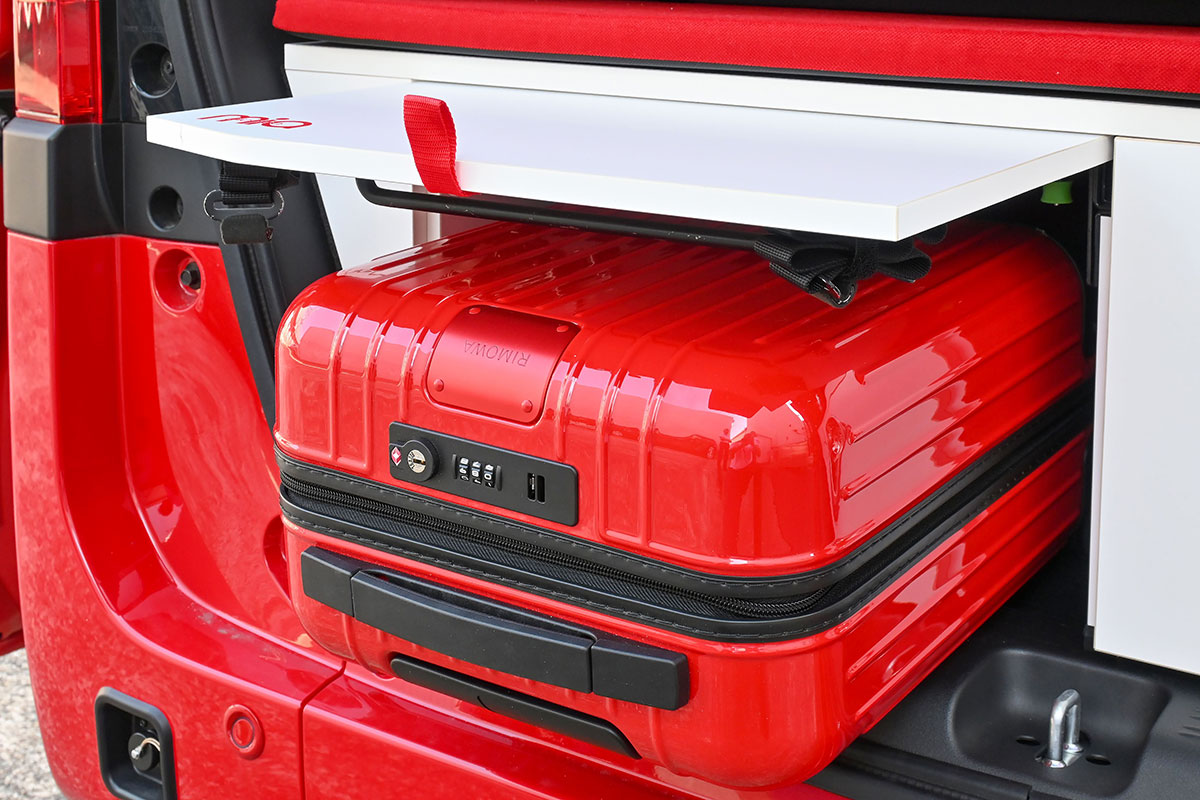 ミア・ピクニカの収納