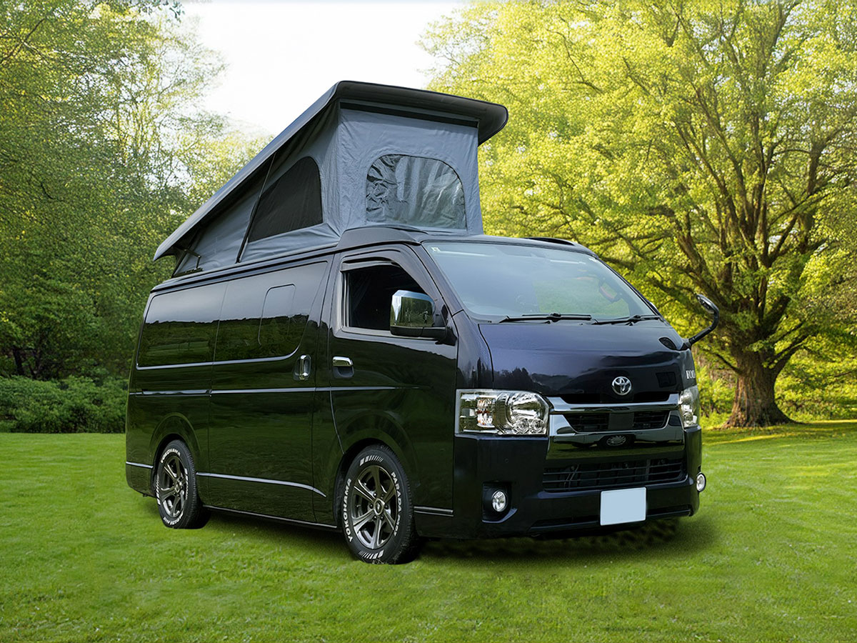 宮っ子キャンピングカーレンタルのキャンピングカー「フォックスエスパシオプラスアップ」