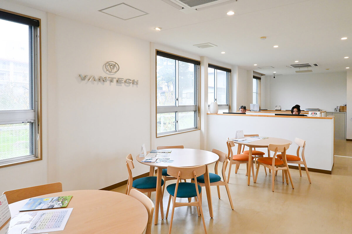 バンテックレンタカー山形店の事務所