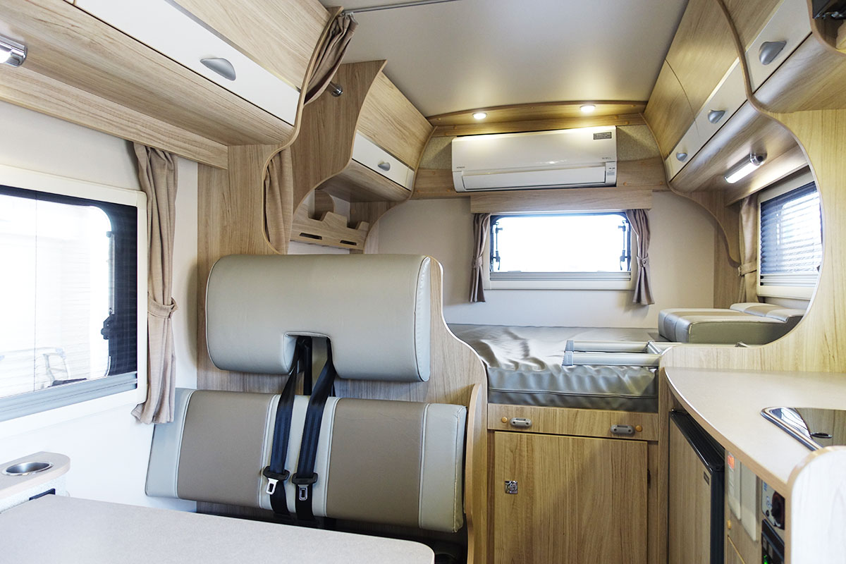 清掃が行き届いた車内